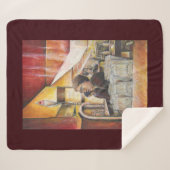 Couverture Sherpa Équivalent Lumineux des Émotions Passionnées (Devant (Horizontal))