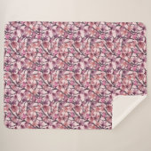 Couverture Sherpa Érable Rouge (Devant (Horizontal))