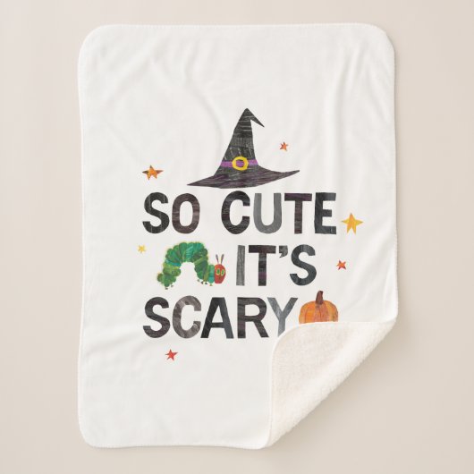 Couverture Sherpa Eric Carle | Alors mignon c'est effrayant (Devant)