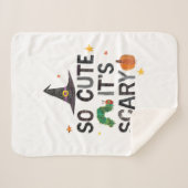 Couverture Sherpa Eric Carle | Alors mignon c'est effrayant (Devant (Horizontal))