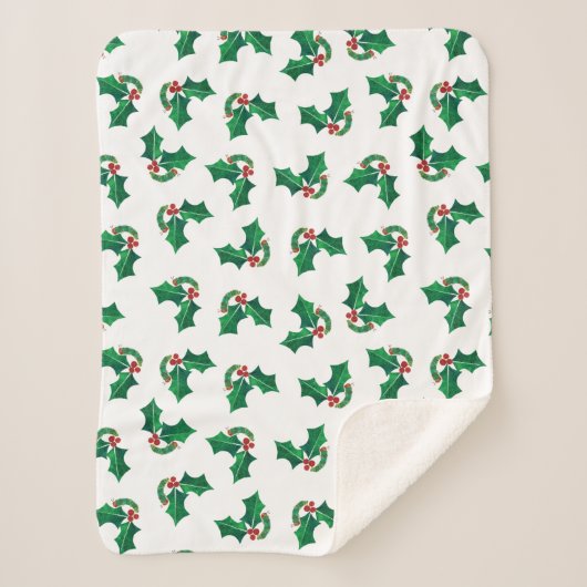 Couverture Sherpa Eric Carle Christmas Caterpillar (Devant)