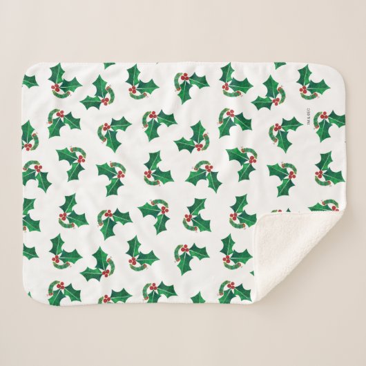 Couverture Sherpa Eric Carle Christmas Caterpillar (Devant (Horizontal))