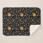 Couverture Sherpa Eric Carle | Halloween Polka Motif (Devant (Horizontal))