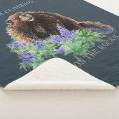 Couverture Sherpa Escalade Rock Là Où Les Marmottes Sont Inspirantes (3/4)