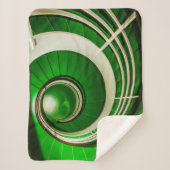 Couverture Sherpa Escalier vert circulaire (Devant)