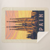 Couverture Sherpa Espagne | Familia Sagrada (Devant (Horizontal))