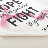 Couverture Sherpa Espoir avec tout ton coeur Chemo (3/4)