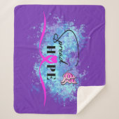 Couverture Sherpa ESPOIR - Sensibilisation au cancer Sherpa Blanket (Devant)