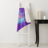 Couverture Sherpa ESPOIR - Sensibilisation au cancer Sherpa Blanket (En situation)