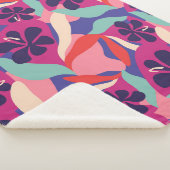 Couverture Sherpa Esthétique florissante (3/4)