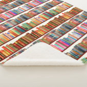 Couverture Sherpa étagère vintage (3/4)