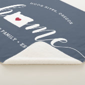 Couverture Sherpa État d'origine de l'Oregon Personnalisé (3/4)