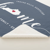 Couverture Sherpa État du Kentucky Personnalisé (3/4)