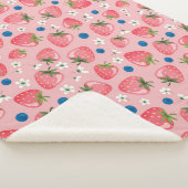 Couverture Sherpa Eté fraise, arrière - plan caricaturale. (3/4)