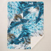 Couverture Sherpa Ethereal Velocity: Geometric Cloud & Arrow Fusion (Devant)