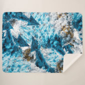 Couverture Sherpa Ethereal Velocity: Geometric Cloud & Arrow Fusion (Devant (Horizontal))