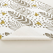 Couverture Sherpa Ethnic seamless pattern with stylish trees. Endles (3/4)