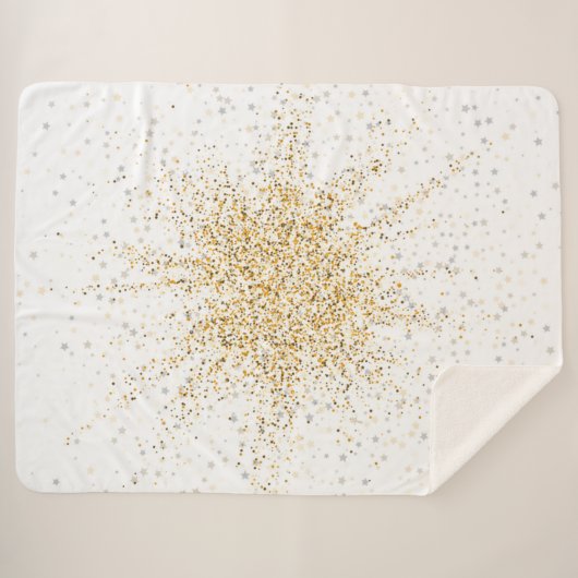 Couverture Sherpa Étoile lumineuse 2 (Devant (Horizontal))