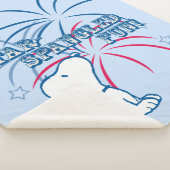 Couverture Sherpa Étoile Snoopy Fun Spangé (3/4)