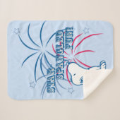 Couverture Sherpa Étoile Snoopy Fun Spangé (Devant (Horizontal))