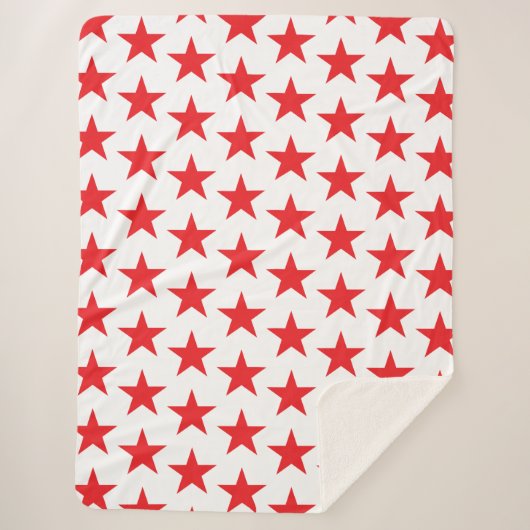 Couverture Sherpa Étoiles Motif 14 (Devant)