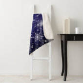 Couverture Sherpa étoiles, motif, or, abstrait, or, (En situation)