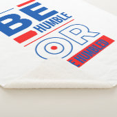 Couverture Sherpa Être Humble Ou Être Humble (3/4)