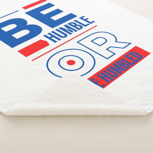 Couverture Sherpa Être Humble Ou Être Humble (3/4)