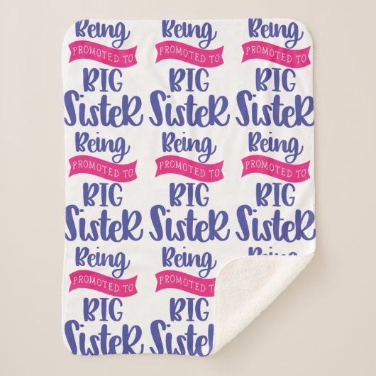 Couverture Sherpa Être Promu À La Grande Soeur (Devant)