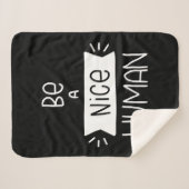 Couverture Sherpa Être un homme gentil (Devant (Horizontal))