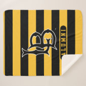 Couverture Sherpa Étudiants de Long Beach State Grandes (Devant (Horizontal))