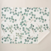 Couverture Sherpa Eucalyptus (Devant (Horizontal))