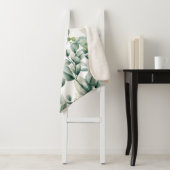 Couverture Sherpa Eucalyptus vert (En situation)