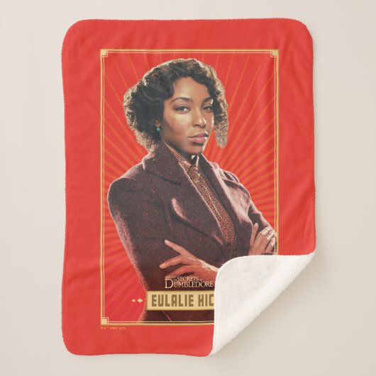 Couverture Sherpa Eulalie Hicks Character Graphic (Devant)