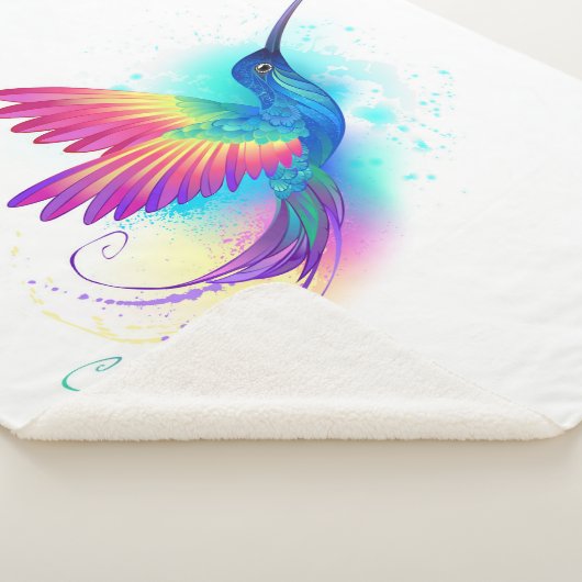 Couverture Sherpa Exotic Rainbow Hummingbird (3/4)