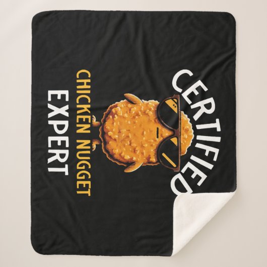 Couverture Sherpa Expert certifié en nugget de poulet (Devant)