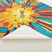 Couverture Sherpa Explosion d'art pop de style comique (11) (3/4)