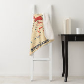 Couverture Sherpa Explosion d'art pop de style comique (4) (En situation)