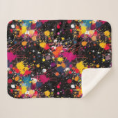 Couverture Sherpa Explosion de couleur (Devant (Horizontal))