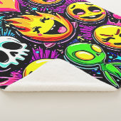 Couverture Sherpa Explosion Emoji Joueuse (3/4)