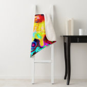 Couverture Sherpa Explosion Motif colorée (En situation)
