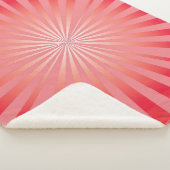 Couverture Sherpa Explosion Rose Tendre (3/4)