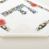 Couverture Sherpa F Monogramme (3/4)