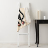 Couverture Sherpa Fabric de Cat funny (En situation)