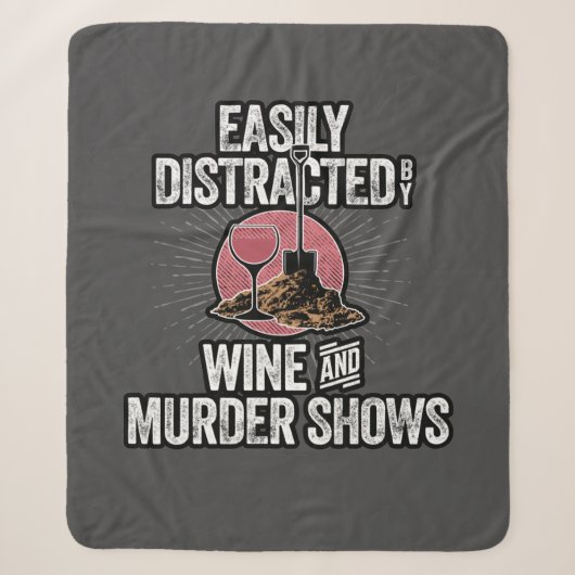 Couverture Sherpa Facilement distrait par les spectacles de vin et d (Devant)