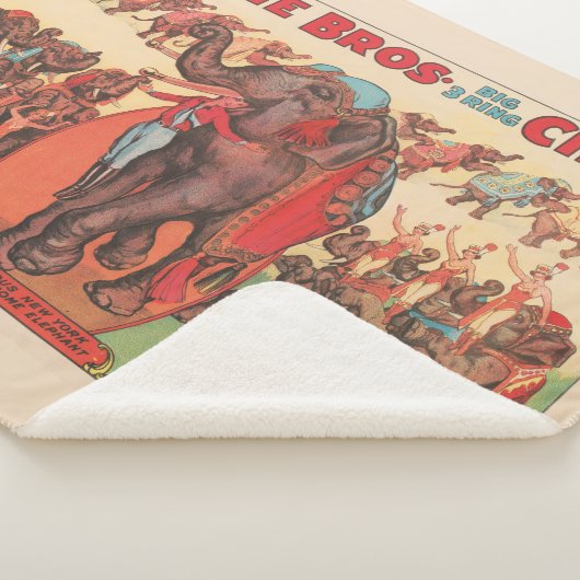 Couverture Sherpa Faire Des Éléphants Avec Des Femmes Et Des Formate (3/4)