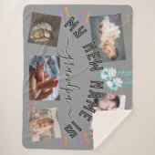 Couverture Sherpa ✨ faire votre propre personnalisation MON NOUVEAU (Devant)