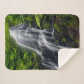 Couverture Sherpa Fairy Falls | Colombie River Gorge Oregon. (Devant (Horizontal))