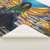 Couverture Sherpa Fairy Guardian Doberman Chien (3/4)