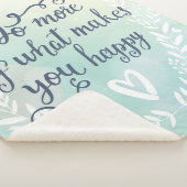 Couverture Sherpa Faites plus de ce qui vous rend heureux (3/4)